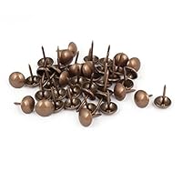Algopix Similar Product 6 - uxcell 716 Inch Dia Upholstery Nail