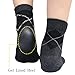 Silicone Moisturizing Spa Socks: Effective Foot Care for Dry, Cracked Heel | Beauty Solution for Intensive Hydration and Rejuvenation - Ideal for Women and Men (Dark Gray, 2 Pairs)