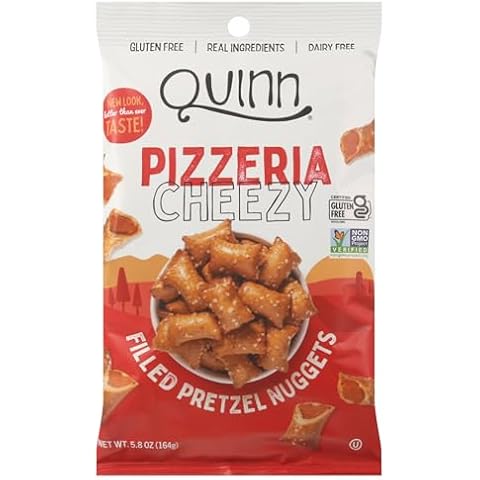 QUINN Pizzeria Cheezy Filled Pretzel Nuggets, 5.8 OZ Cover
