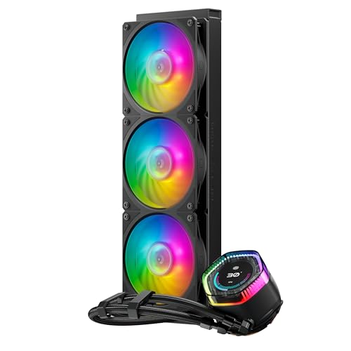 Cooler Master MasterLiquid ION 360 CPU Liquid Cooler - Black | Support All Intel & AMD CPU Socket | Gen X Dual Chamber Design | 360mm Close-Loop... - Image 2