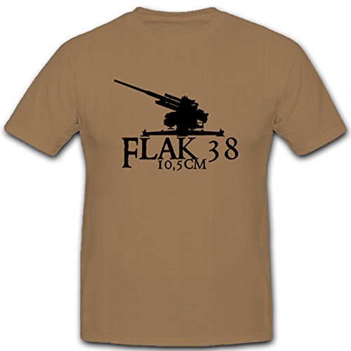 Flak 38 t-shirt de vol beige à porter lors de vos sorties historiques