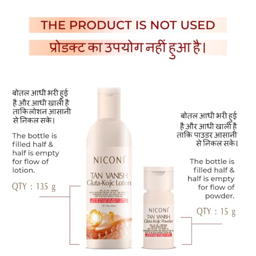 Image of NICONI Tan Vanish Gluta-Kojic Skin Polish | Instant Tan Removal & Glow | Infused with Kojic Acid & Glutathione | Ideal for All Skin Types | Lightens Suntan | 180g