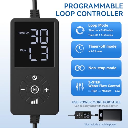 Image of Ice Machine for Knee with Programmable Timer,USB Powered Portable,2026 New Powerful Pump, for Knee Replacement,Pain Relief,Pad for Shoulder,Hip,and Ankle