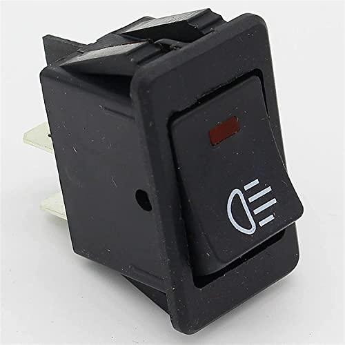 Interrupteur antibrouillard LED 12V haute capacité 35A pour commande sécurisée - 3
