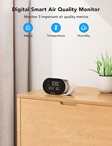 Goveelife H5106101 Smart Air Quality Monitor With Pm2.5, Wifi, Temperature & Humidity Sensors thumb #2