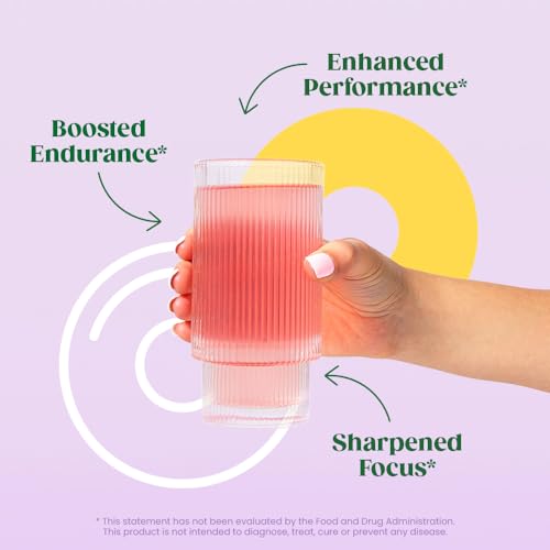 Image of Bloom Nutrition High Energy Pre Workout Powder, Amino Energy with Beta Alanine, Ginseng & L Tyrosine, Natural Caffeine Powder from Green Tea Extract, Sugar Free & Keto Drink Mix (Sour Peach Ring)