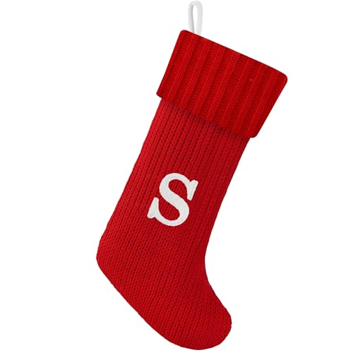 HAJOYHA Christmas Stockings with Initials, 20-Inch...