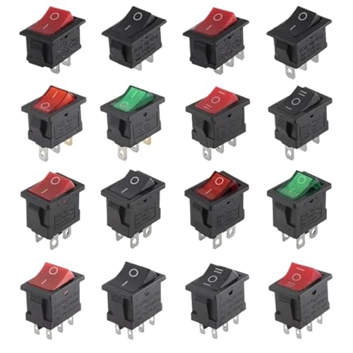 Interrupteur à bascule KCD1 durable pour tableau de bord auto et projets électriques fiables - 8