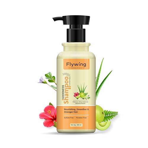 Goodness Shampoo | Natural & Stronger Hair | With Herbal Extract | Best Shampoo for Dandruff & Hair fall | Paraben & Sulfate Free | For All Hair Types | 300 ml