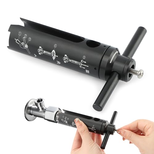 Cartridge Puller Tool Replacement for Moen 1200 1222 1225 Series One Handle Faucet, Shower Cartridge Puller Tool Tub/Shower Faucet Rough-in Valve Core Removal Tools