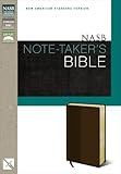 NASB, Note-Taker's Bible, Imitation Leather, Brown, Red Letter Edition