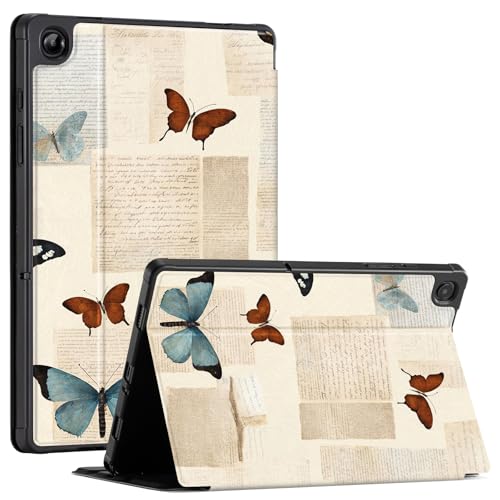 Image of CoBak Case for Samsung Galaxy Tab A11+ Plus 11 inch 2025, Multi-Viewing Angles, All New PU Leather Folio Stand Cover with Auto Sleep Wake Feature for Samsung Galaxy Tab A11+ Tablet 11-inch, Butterfly