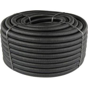 Q14 Mm Plastik Spiral Boru Siyah, 100 MT.