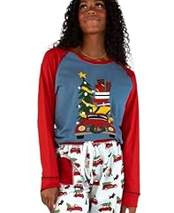 Christmas Cars Womens Pajama Shirt
