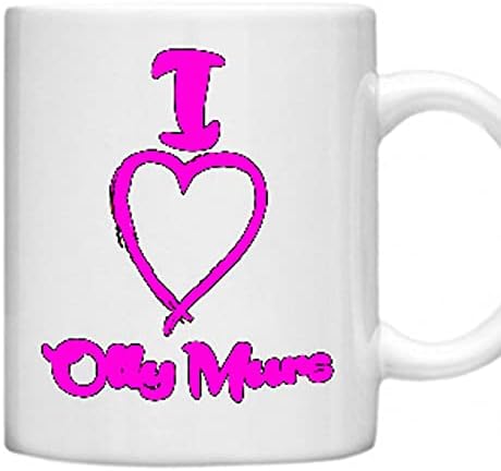 Olly MURS Mug Autograph Print I Love Olly Music Memorabilia MURS Army Gifts Pop Music Cute Novelty Mug Cup