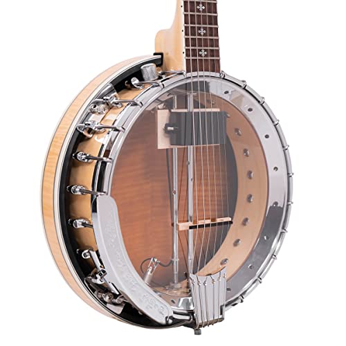 Gold Tone GT-750 Banjitar Deluxe Banjo (Six String, Rosewood) - Thumbnail 2
