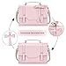 ECOSUSI Laptop Messenger Bag Women Briefcase 15.6 inch Laptop Satchel Handbags (Pink)