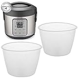 Original Rice Measuring Cup for Instant Zest Rice Cooker, Steamer 8-Cup, 20-Cup, 20-Cup Zest Plus Cooker Replacement Cup, 2 - Pack