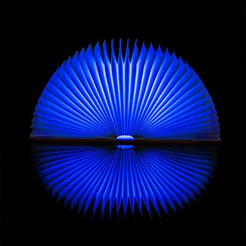 LED Pliable Lumière De Livre Bois Magnétique Veilleuse USB Rechargeable Lampe De Table/de Bureau Lumière D'ambiance Cover