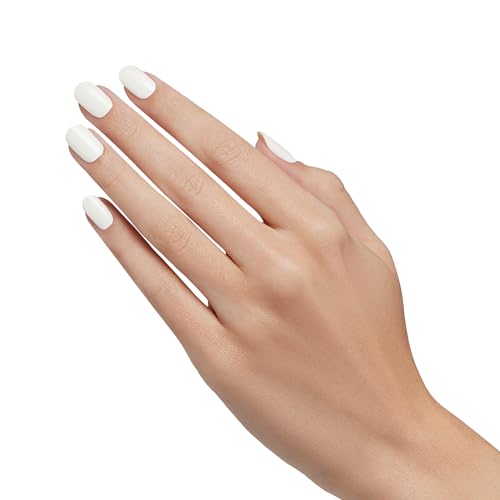 Dashing Diva Glaze Mani Pedi Kit - The Rice Milk Glaze - Comes with LED Nail Lamp - Long Lasting, Semicured Gel Nail Strips for Toes & Hands