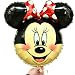 Street Treats 34" Minnie Mouse Shaped Foil Balloon With Red Bow
