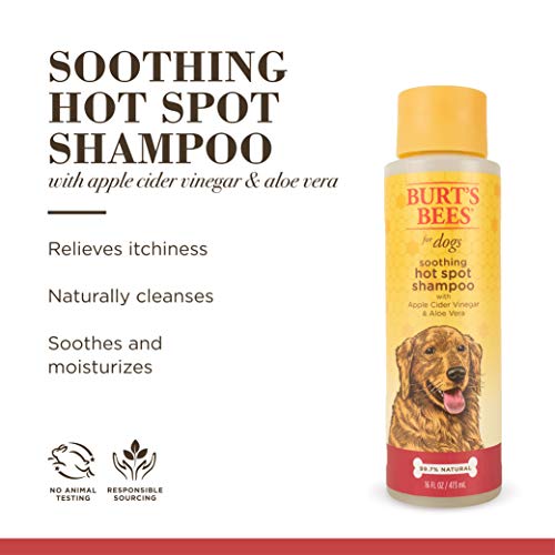 Burt's Bees for Dogs Natural Hot Spot Shampoo with Apple Cider Vinegar & Aloe Vera | Soothing & Relieving Hot Spot… - Image 5