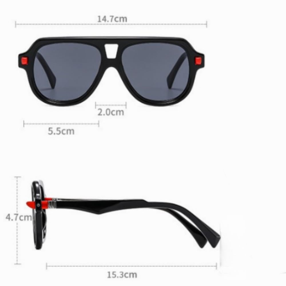 Gafas de sol verdes de moda para mujer y hombre, estilo vintage, con protección UV400.