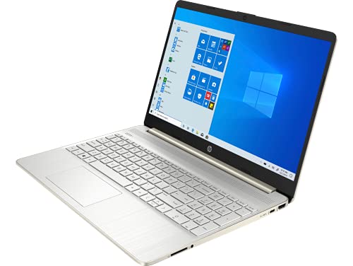 2022 Newest Hp Laptop With Microsoft Office Included 1-Year, 15.6" Hd Screen, Amd Athlon 3050U 16Gb Ram 1Tb Ssd Hdmi Port Webcam Gold White Windows 11 | College Student Bundle, Rokc Hdmi Cable #TOP3