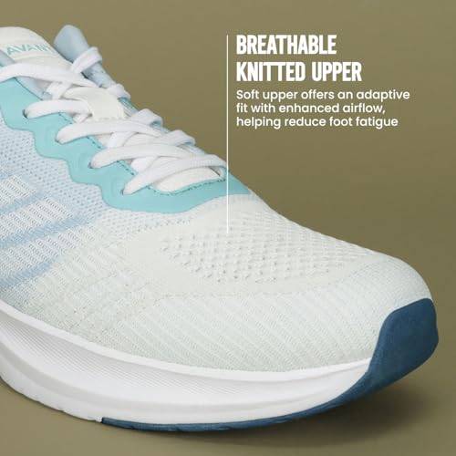 Image of AVANT Men's SpartanX Running Shoes for Men | Lightweight| Durable Shoes | Anti-Slip Grip | High-Grip Sports Shoes for Running & Sports Shoes