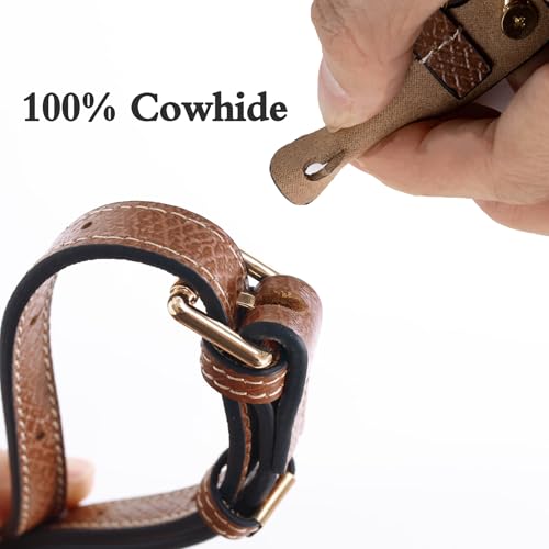 Image of Genuine Leather Crossbody Strap and Conversion Kit for Longchamp Mini Bag Strap Kit - Durable, Easy to Install, and Stylish