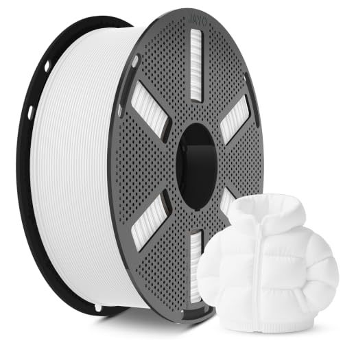 JAYO Matte PLA 3D Printer Filament 1.75mm, 1.1KG Matte White