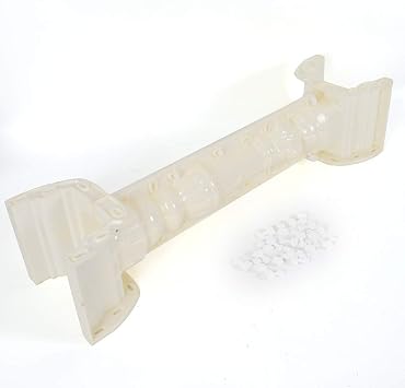 89cm Plastic Balustrade Mold, Roman Column Cement Mold DIY Concrete Plaster Casting Mould Kit Balcony Pool Fence Cement Railing Mold for Garden Balcony Fence Decor