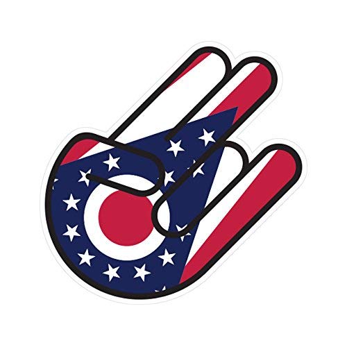 Ohio Shocker Sticker Die Cut Decal Vinyl Made in USA