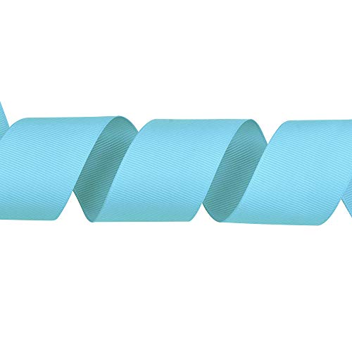 Ribest 1-1/2 Inch 25 Yards Solid Grosgrain Ribbon Per Roll For Diy Hair Accessories Scrapbooking Gift Packaging Party Decoration Wedding Flowers Turquoise #TOP2