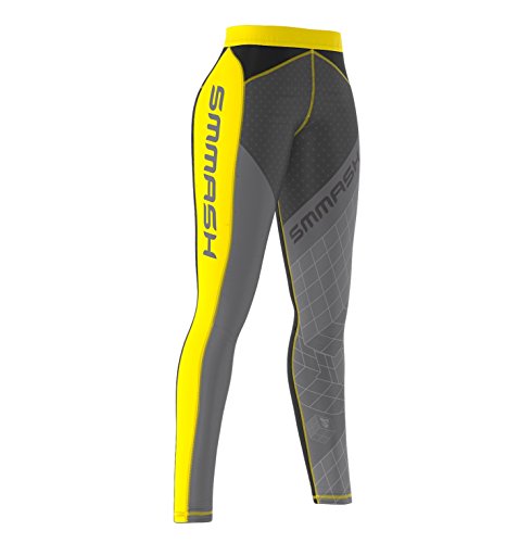 SMMASH Sport Leggings Damen Sportleggings Lang Push Up Blickdicht Elastisch Figurformend Sporthose Yogahose