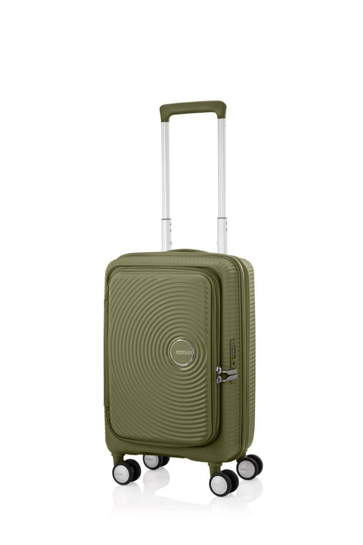 American Tourister Curio Front Book Opening Suitcase