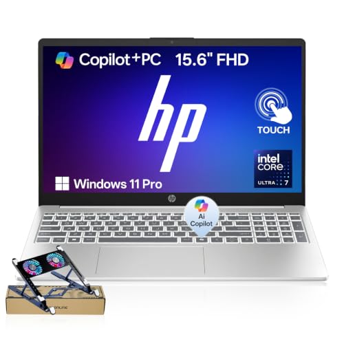 Image of HP 15.6 inch Touchscreen Business Ultra 7 155H AI Laptop, 16GB DDR5, 512GB SSD
