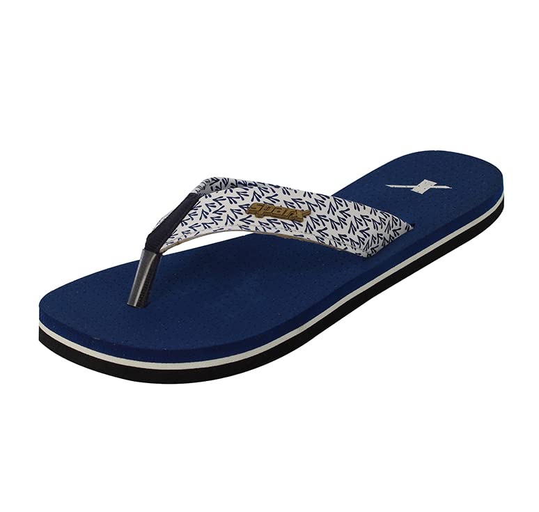 Buy Sparx Women's Navy White Slippers-3 