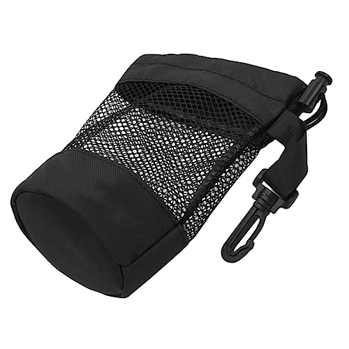 Ramassage de balles de golf efficace grâce au sac filet nylon noir de taille