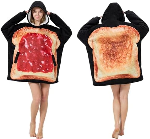 Toast Costume Women Man, Halloween Costumes for Adults
