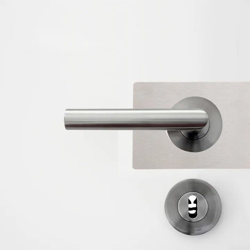 2PCS Door Repair Piece, Door Lock Repair Plate, Door Reinforcement Plate, Spherical Door Lock Fixing Plate with Stainless Steel - Image 2