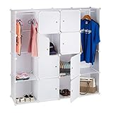 Diseño moderno: Armario en color blanco - El armario pega en todas las habitaciones del hogar - También ideal en el salón o la oficina