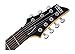 Schecter Guitar Research 437 C-7 Deluxe Seven-String Electric Guitar, Satin Black