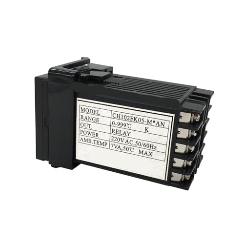 Controlador de temperatura CH102FK05-M con sensor digital y termostato integrado 3