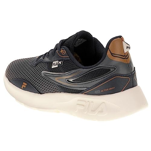 Tenis Fila Nest Masculino,MARINHO/GRAFITE/AMÊNDOA,42