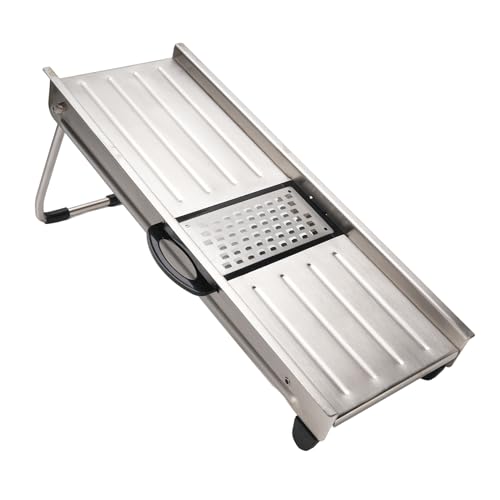 Cortafiambres Mandolina, 4 en 1 Cortafiambres Cortafiambres de Verduras, Cortafiambres de Frutas, Cortafiambres Manual de Verduras, Cortafiambres de Repollo para Pepino, Patata