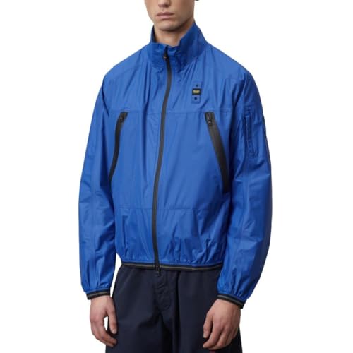 Blauer Giubbini Corti Nastrat 100 veste homme légère noire pour le quotidien