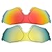 IMYTPFT Compatible/Replacement For Lenses oakleys EVZero Range Red/24K Gold