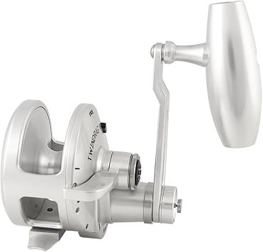 ACCURATE TwinDrag Valiant 2 2SPD SPJ Reel - Silver