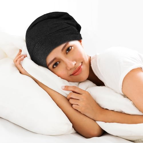 Bonnet en satin pour dormir de qualité supérieure protection nuit ajustable